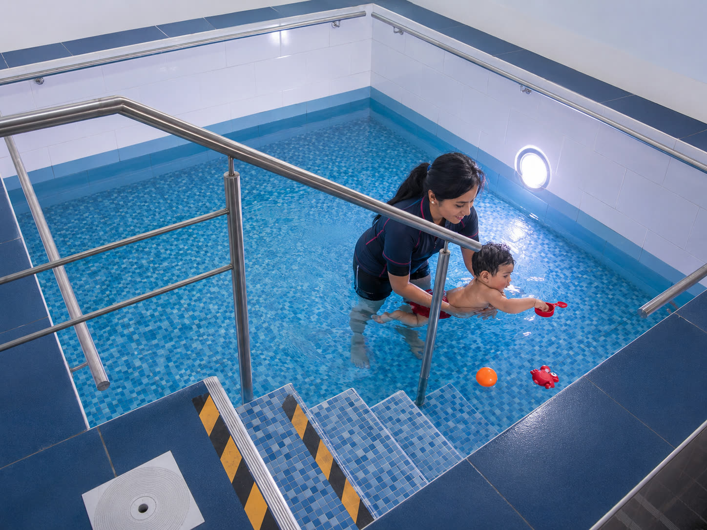 Piscina terapéutica de Baby Med Spa CMI Salud