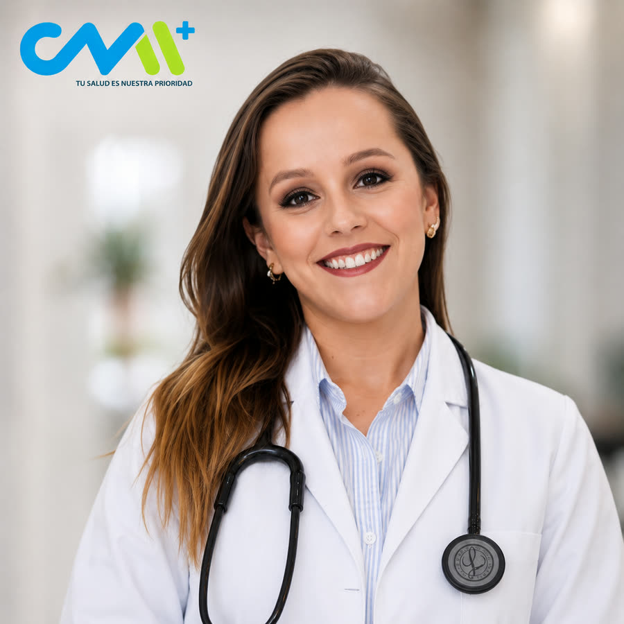 Retrato institucional de la Dra. Viviana Naranjo, médica familiar de CMI Salud